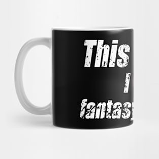 this family love fantasy football Mug